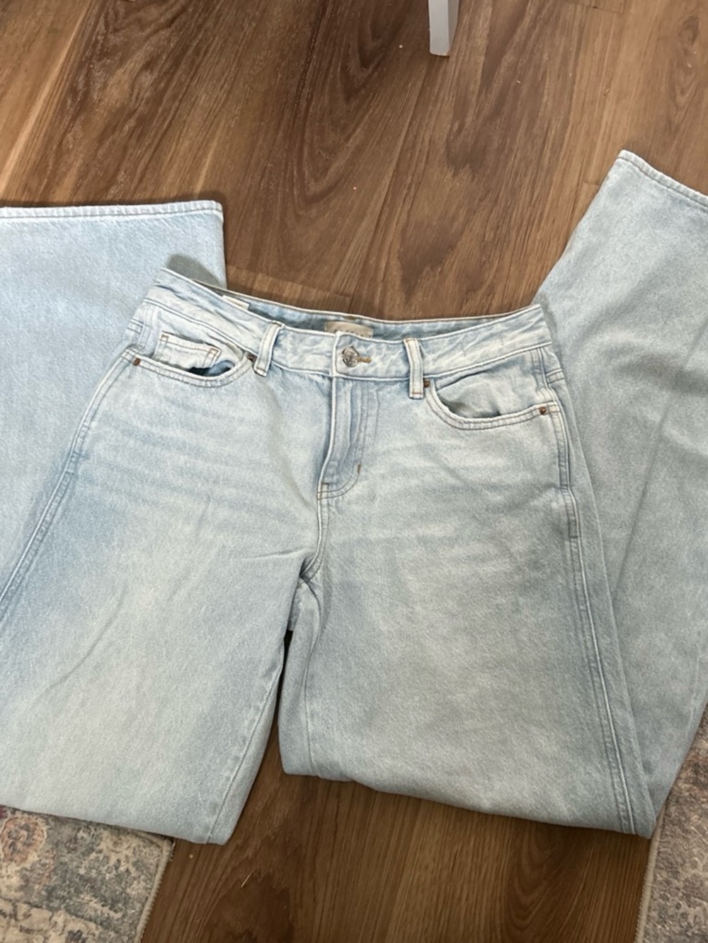 PacSun Light Blue Straight Leg Women's Jeans